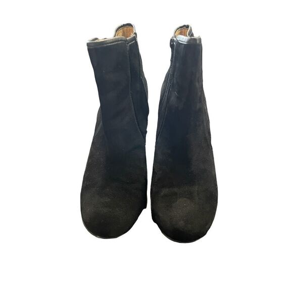 SOFFT BLACK SUEDE ANKLE BOOTS 7 m - Picture 1 of 4